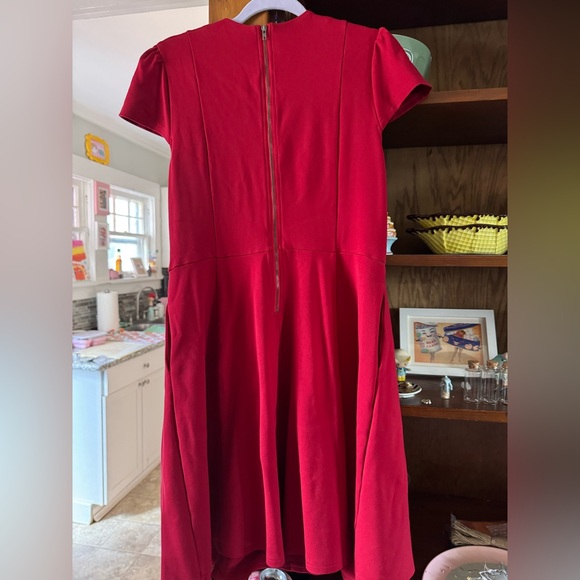 Excellent used condition Sourpuss STUD COLLAR DRESS RED in size XL - Picture 13 of 14